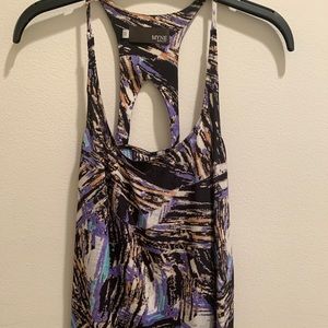 MYNE silk sleeveless multicolor top